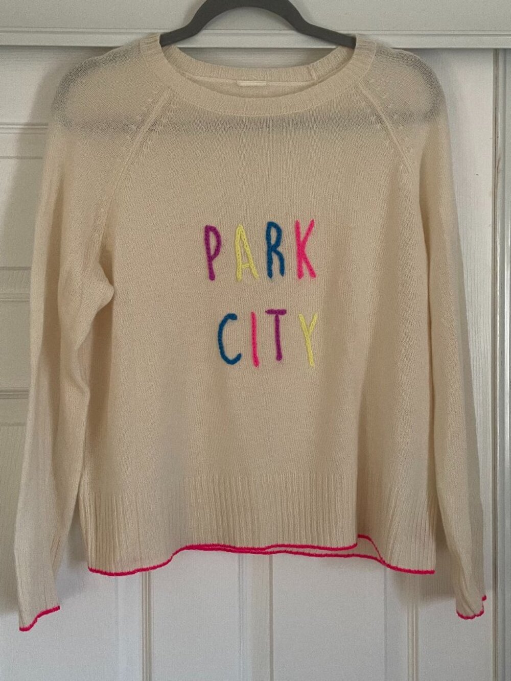 Golden Sun 100% Cashmere “Park City” Sweater – S